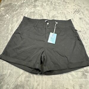 Blue Pearl Shorts Women Size 24 Black‎ New With Tags